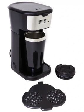 NWT Short Stories Personal Coffee Maker and Travel Mug Pod & Capsule 19.5 fl oz